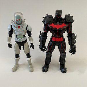 McFarlane Toys DC Mister Freeze Batman Hellbat As Is